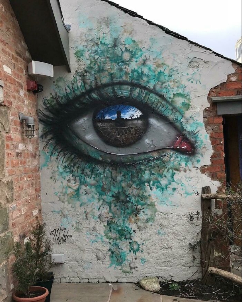 Creative Street Art Pieces That Turned Blank Walls Into Objects Of Admiration