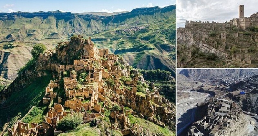 Creepy ghost villages of Dagestan: photos and videos from drones