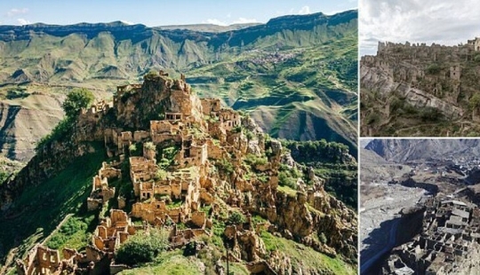 Creepy ghost villages of Dagestan: photos and videos from drones