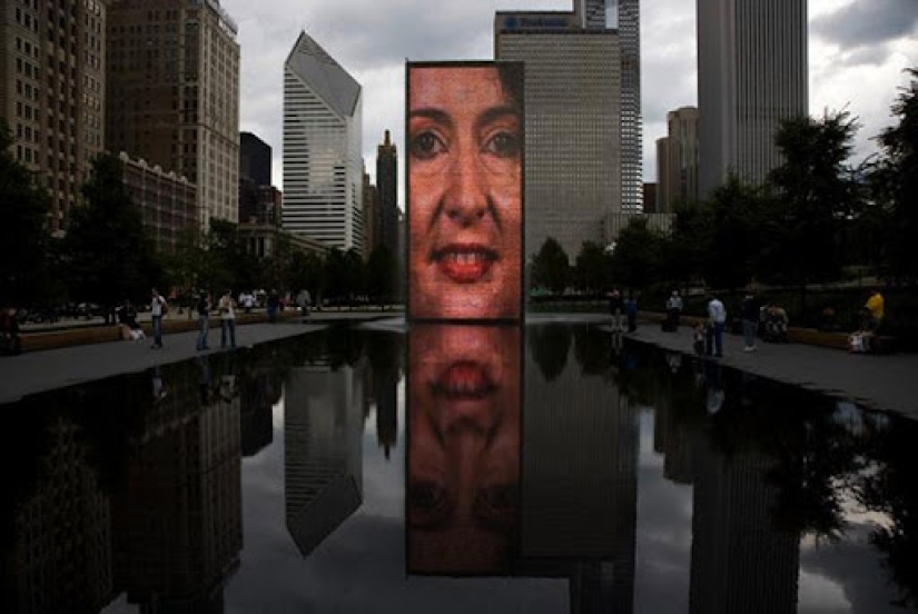 Crown Fountain: una videoescultura única del Millennium Park en Chicago