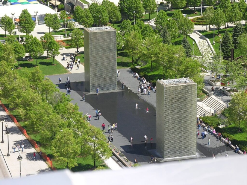 Crown Fountain: una videoescultura única del Millennium Park en Chicago