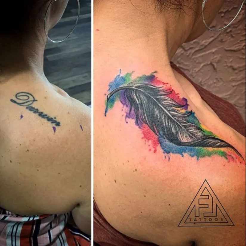 Cuando el amor se ha ido: 25 de las losas tatuaje dedicado a ex