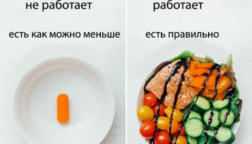 Cuando el anhelo de pechuga de pollo: blogger de alimentos mostró cómo perder peso, reemplazando los productos habituales