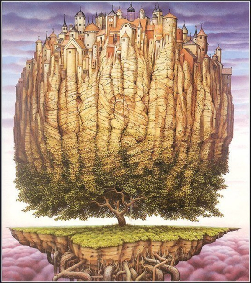 Cuanto más se mira, más se ve: los mundos surrealistas de Jacek Yerka