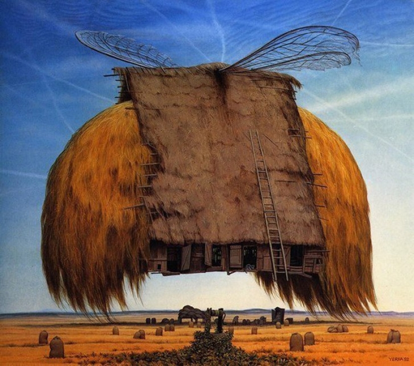 Cuanto más se mira, más se ve: los mundos surrealistas de Jacek Yerka