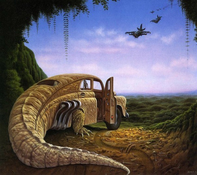 Cuanto más se mira, más se ve: los mundos surrealistas de Jacek Yerka