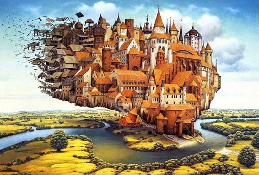 Cuanto más se mira, más se ve: los mundos surrealistas de Jacek Yerka