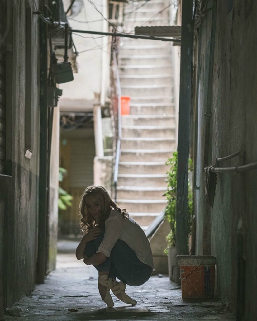 Cuban passion and Russian Ballet School: street shots of dancers