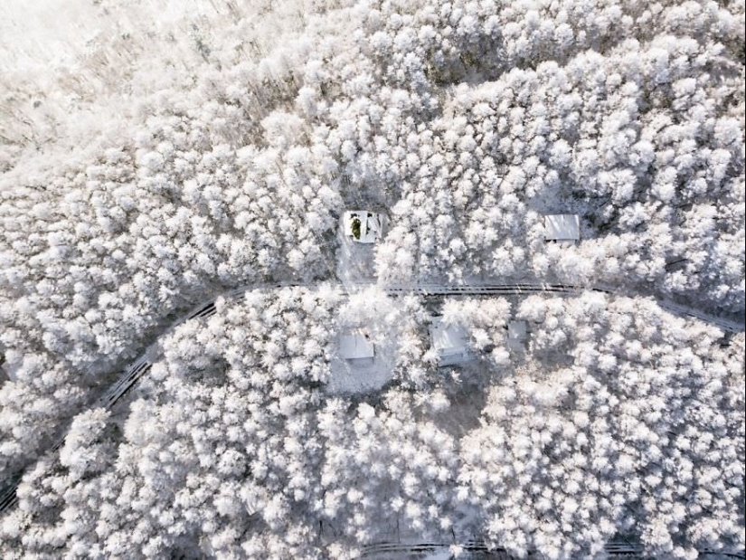 Cuento de hadas de nieve: invierno increíblemente hermoso en Japón