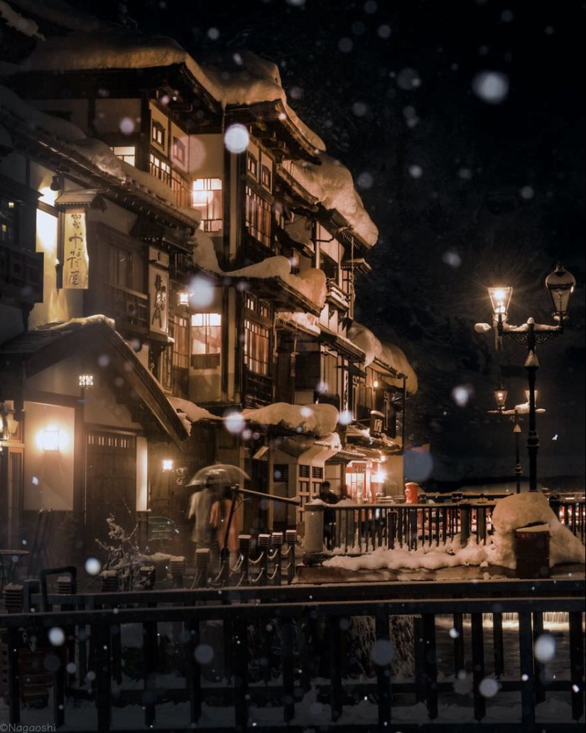 Cuento de hadas de nieve: invierno increíblemente hermoso en Japón