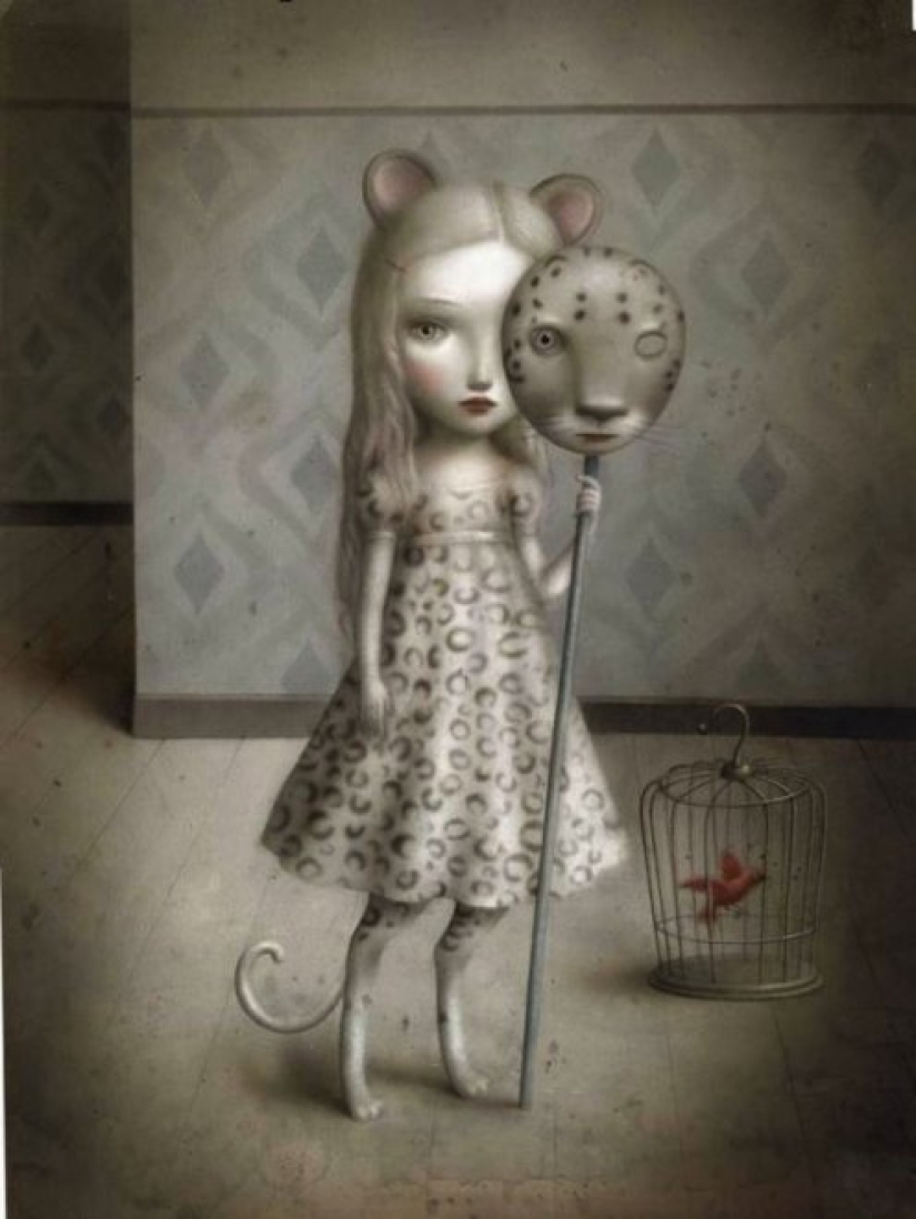 Cuentos de hadas no infantiles de Nicoletta Ceccoli-maestros de las ilustraciones inquietantes