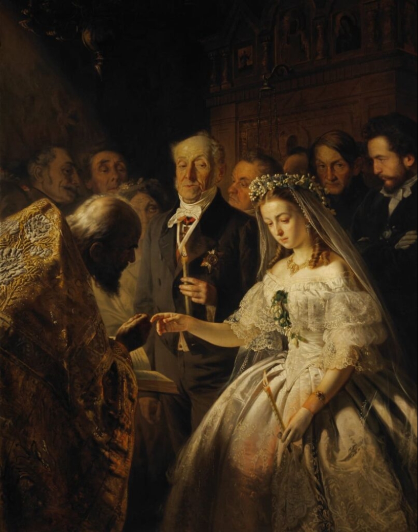 Cuál fue el verdadero destino de la novia de la pintura de Vasily Pukarev "Matrimonio desigual"