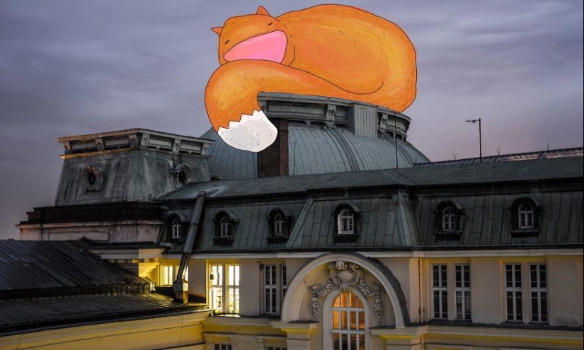 Cute and lazy: monsters of the Bulgarian illustrator who captured the whole city