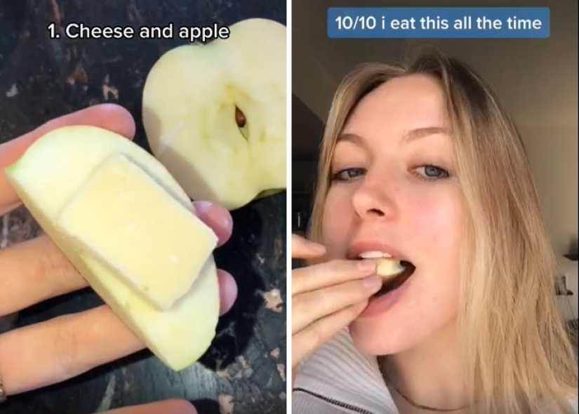 Cutlets with ice cream, oreo with salmon: a girl tests strange food combinations that pregnant women love