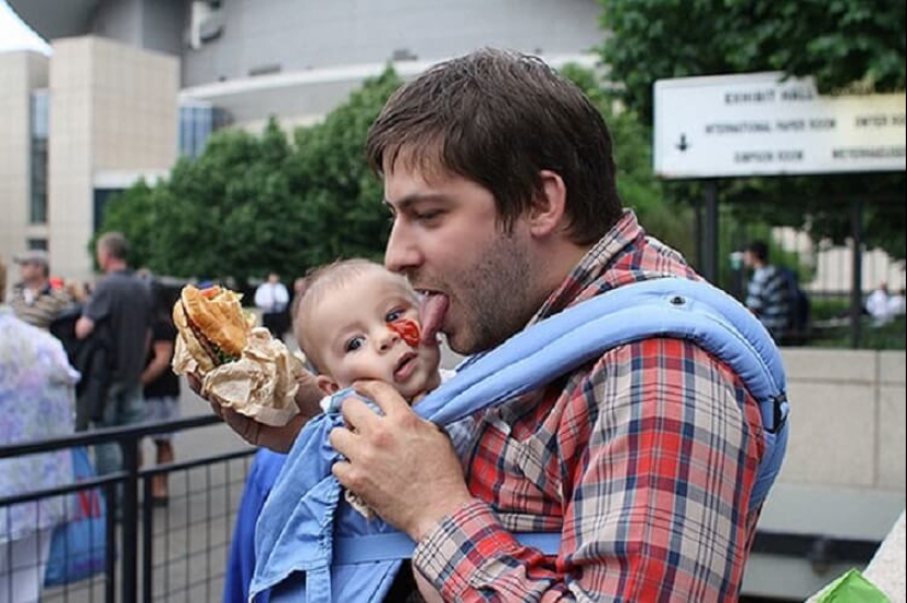 Dad is not your mom! 22 funny reasons why you should not leave children with their father