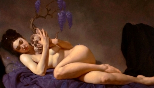 Dark eroticism in the Baroque style from the modern classic of painting Roberto Ferri