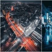 Day and night Japanese streets in the pictures James Takumi Seguna