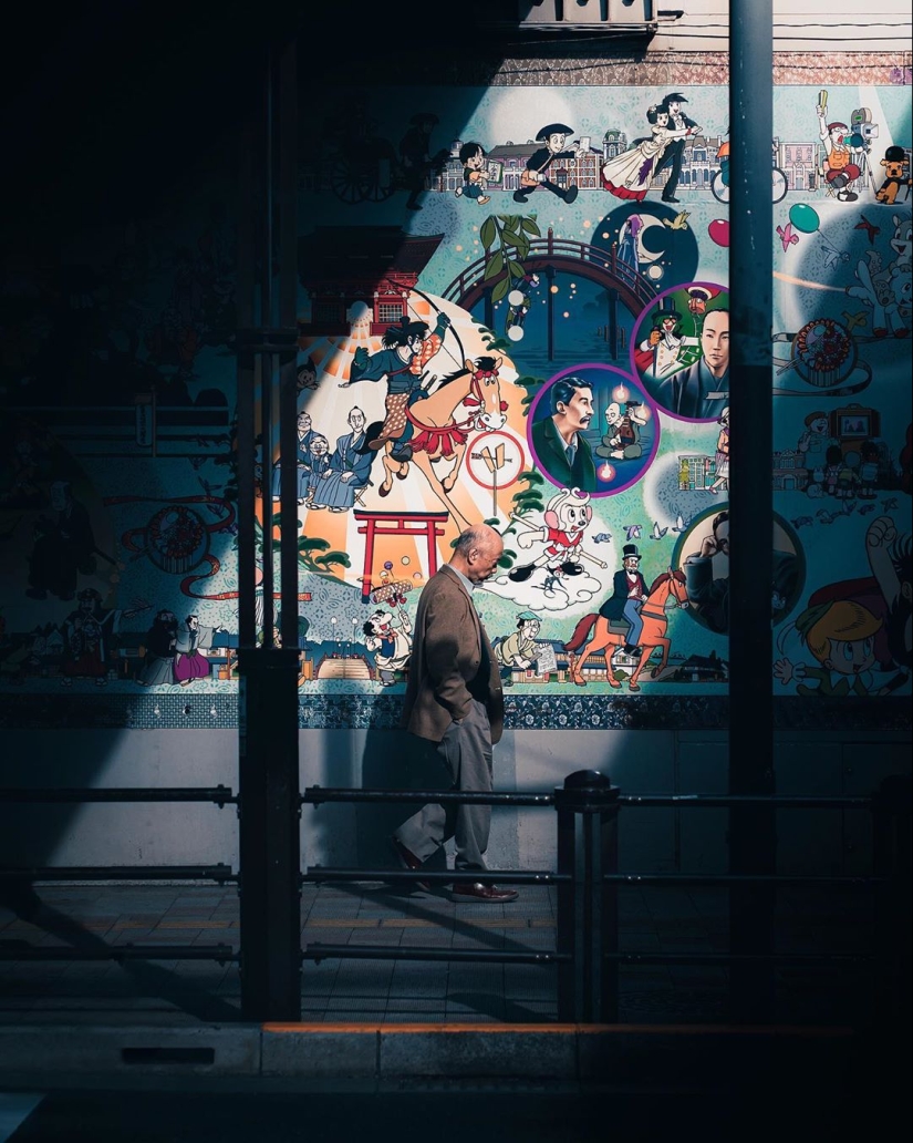 De día y de noche Japonés calles en las fotos de James Takumi Seguna