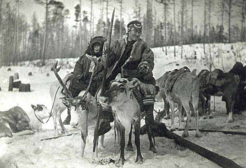 De siberia Occidental: en 1943 cogido una pandilla Evenk Pavlova, que saquearon las minas de oro