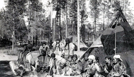 De siberia Occidental: en 1943 cogido una pandilla Evenk Pavlova, que saquearon las minas de oro