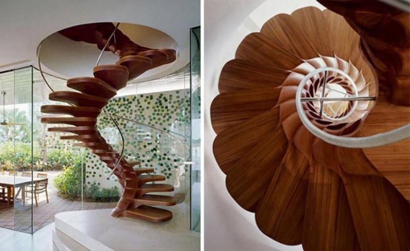 Designer stairs that give aesthetic delight