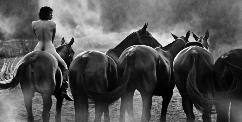 Desnudo Blanco y Negro: Mujeres ideales por Marco Glaviano