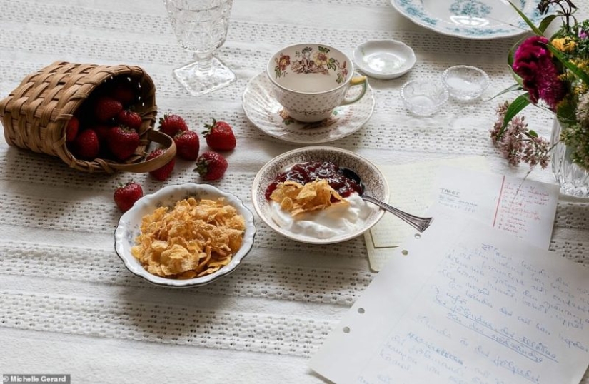 Dieta genio: el fotógrafo ha reproducido los platos favoritos de los famosos a la gente creativa