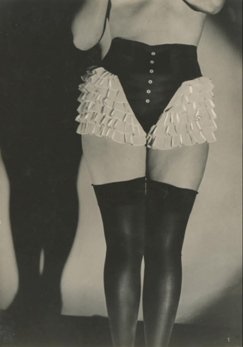 Directory fetish lingerie French company Diana Slip from the distant 1920-ies