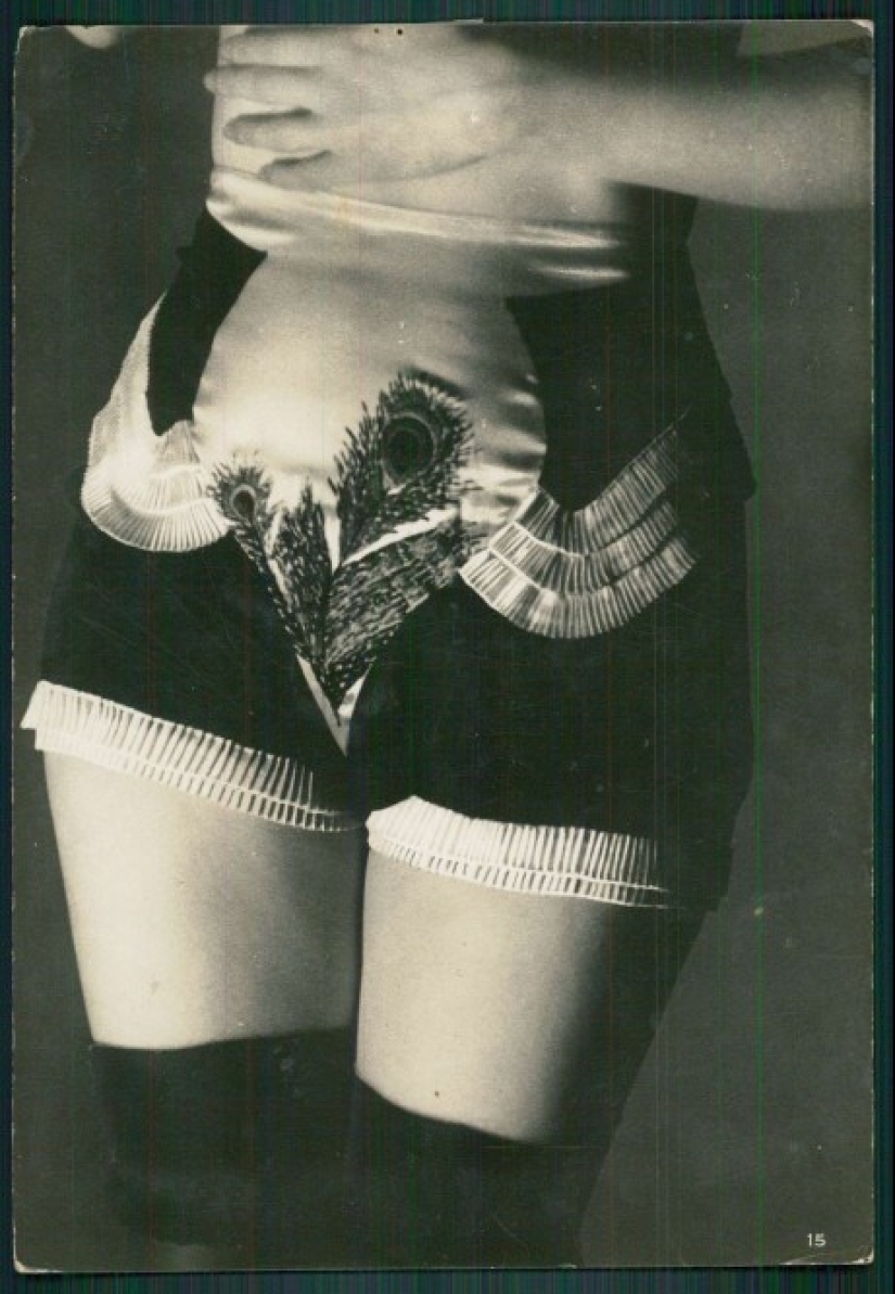 Directory fetish lingerie French company Diana Slip from the distant 1920-ies