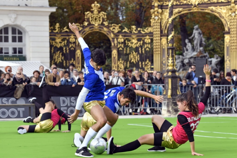 Disco football - a new sport gaining popularity in the world