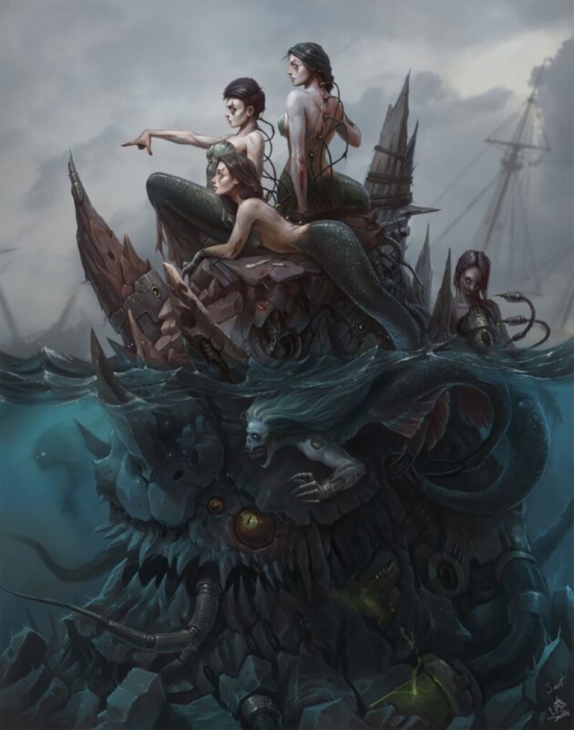 Dive into Gothic: dark fantasy worlds of Illustrator Tony Sart