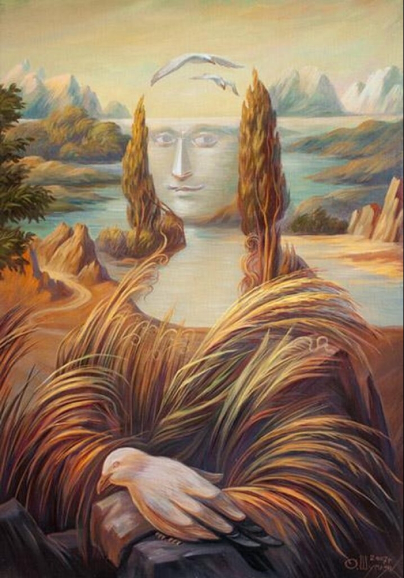 Do not believe your eyes: master of optical illusion artist Oleg Shuplyak