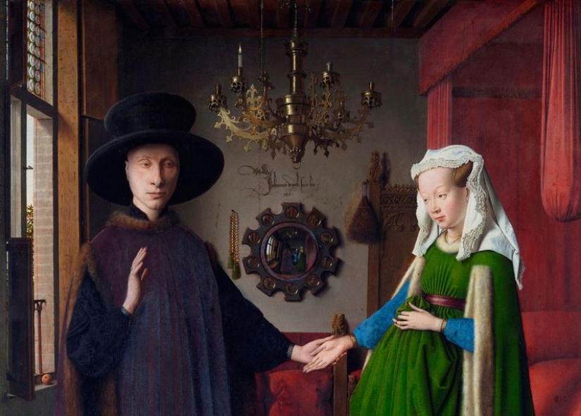 Doble retrato de Arnolfini, o sobre lo que discuten los científicos