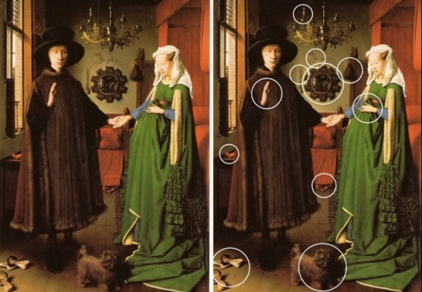 Doble retrato de Arnolfini, o sobre lo que discuten los científicos