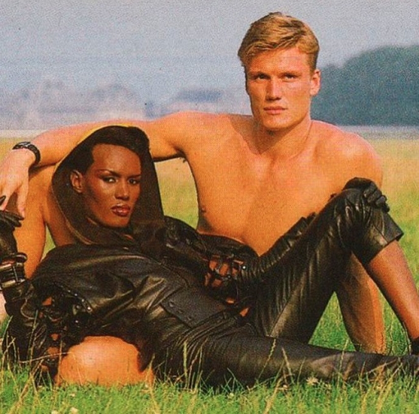 Dolph Lundgren y Grace Jones: por qué se separó la pareja más inusual de Hollywood