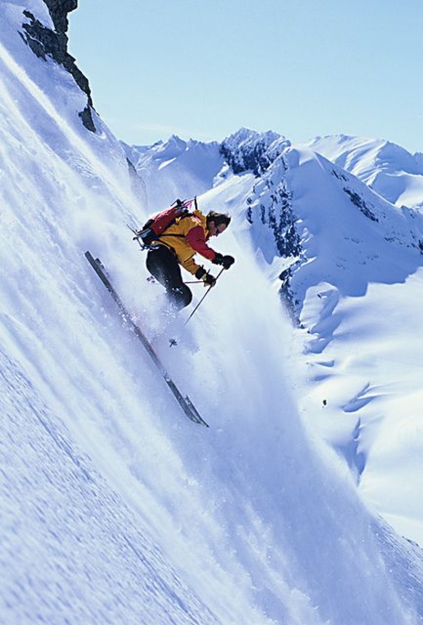 Doug Coombs es una leyenda del esquí.