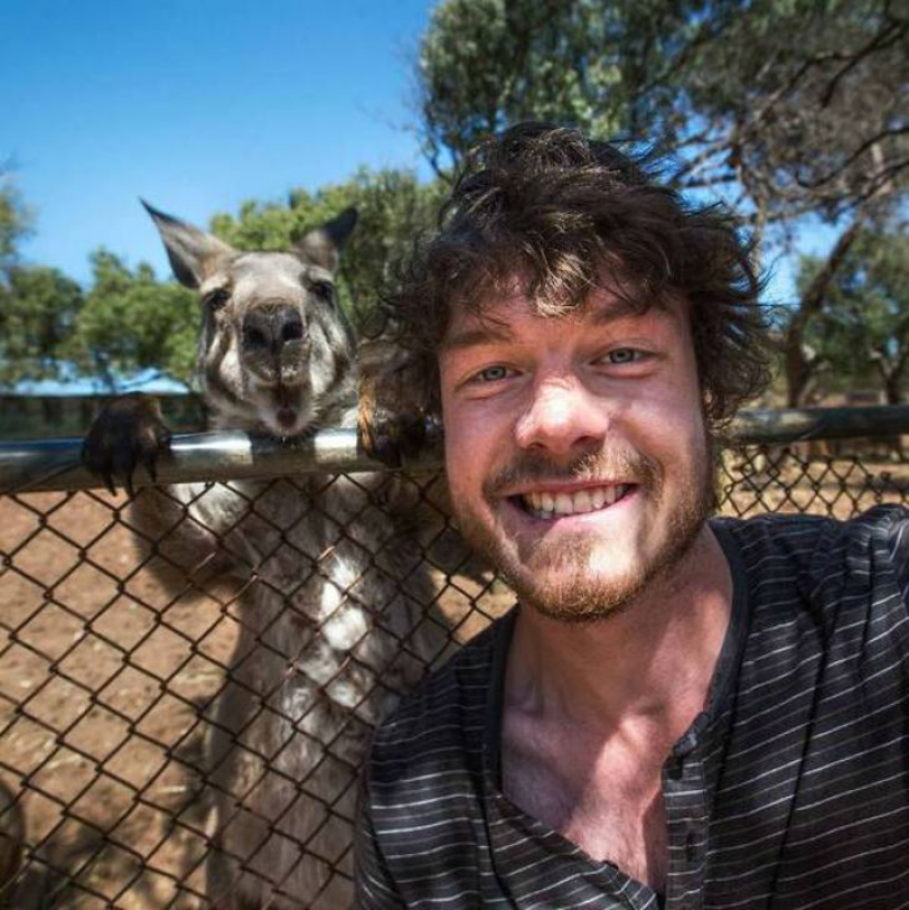 "Dr. Dolittle" told how to take a selfie with animals