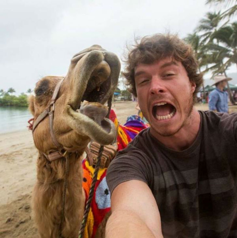 "Dr. Dolittle" told how to take a selfie with animals