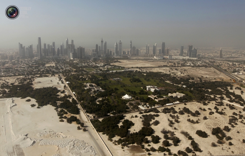 Dubai a vista de pájaro