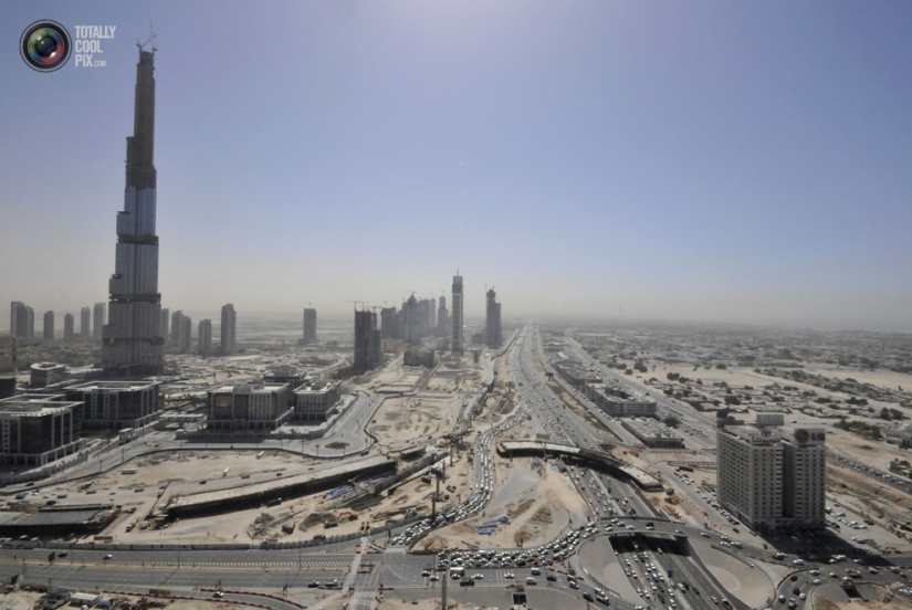 Dubai from a bird's eye view