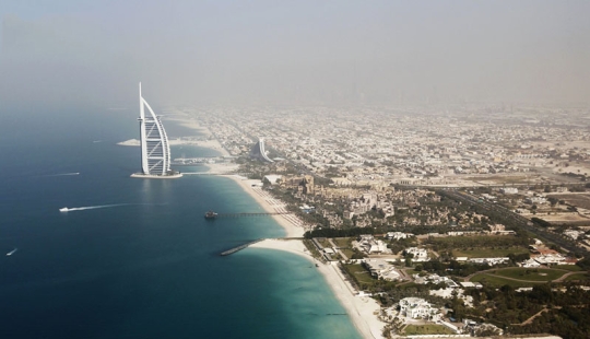 Dubai from a bird's eye view