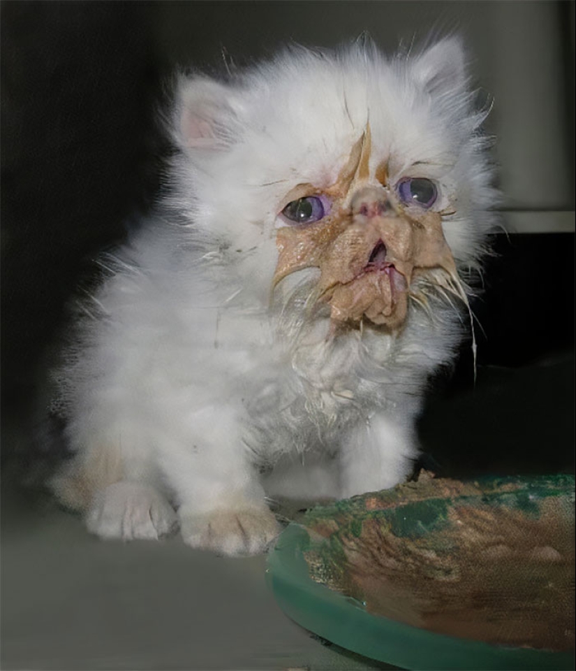 Eat, don't get wet: 20 cute kittens who don't know how to eat carefully