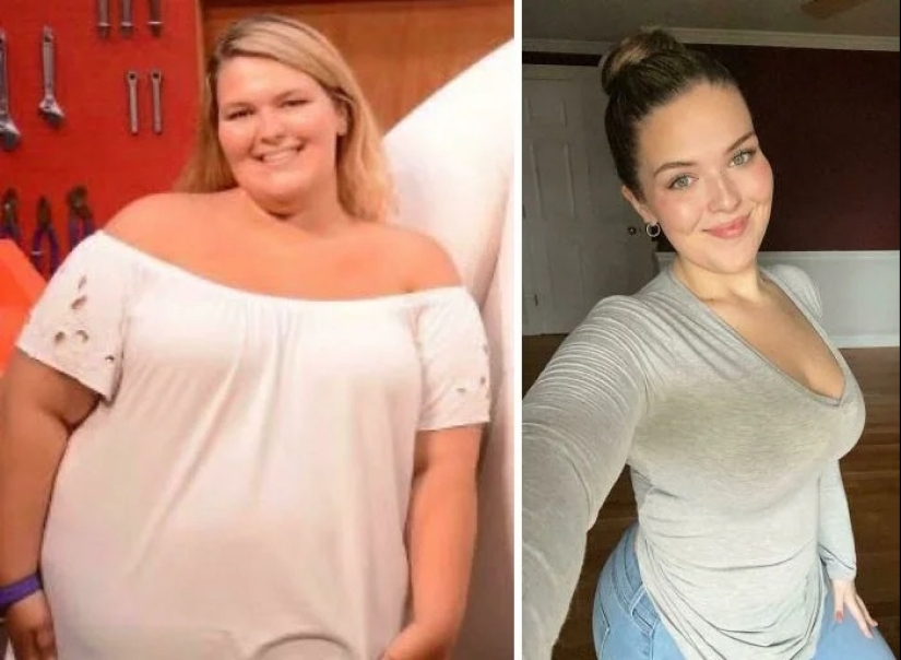Ejemplos inspiradores de transformación cardinal: 30 fotos antes y después de la pérdida de peso