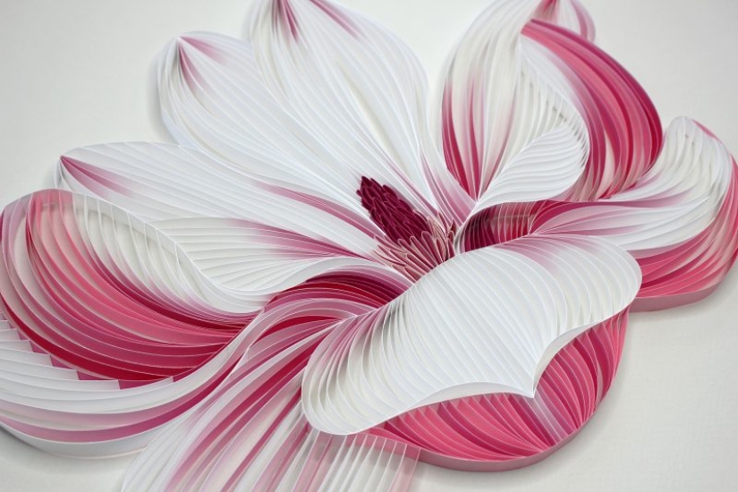 El arte de la aplicación: impresionantes flores de papel Dúo creativo JUDiTH + ROLFE