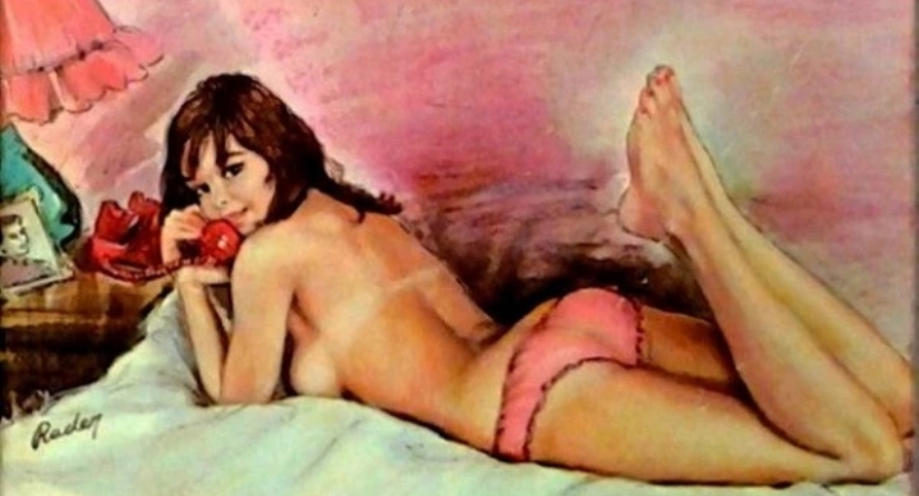 El artista Paul Rader es un genio inmerecidamente olvidado que estuvo en los orígenes del género pin-up.