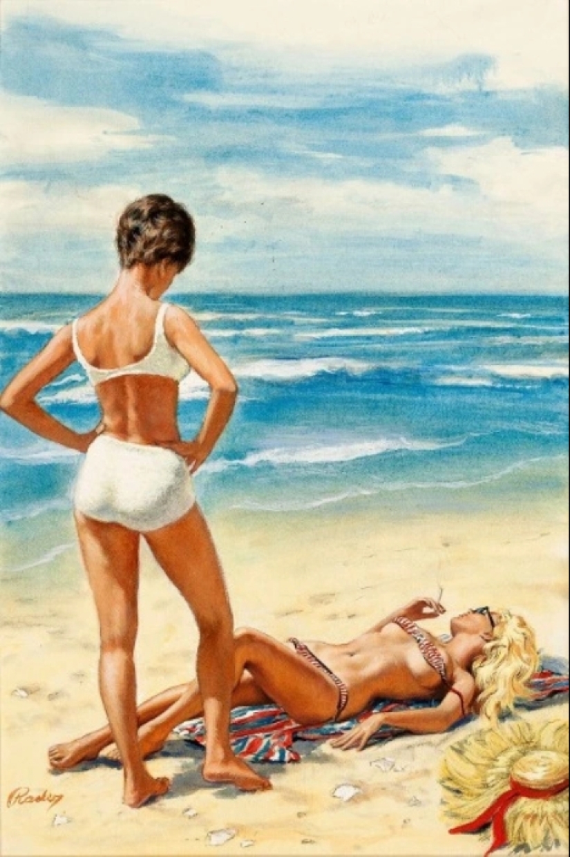 El artista Paul Rader es un genio inmerecidamente olvidado que estuvo en los orígenes del género pin-up.