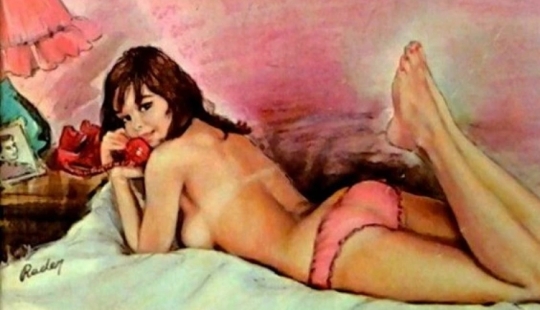 El artista Paul Rader es un genio inmerecidamente olvidado que estuvo en los orígenes del género pin-up.