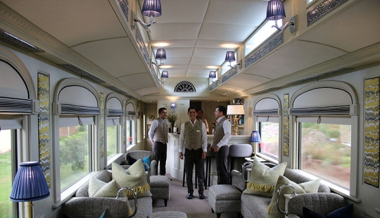 El Belmond Andean Explorer Train es un hotel de lujo sobre ruedas, con las vistas más pintorescas del mundo