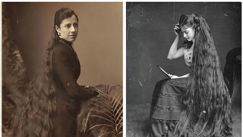 El cabello de toda la vida: bellezas de la época Victoriana, que nunca tuvo un corte de pelo