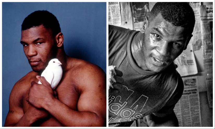 El escándalo y la paz: la vida de Mike Tyson a diferentes fotos de Michael Brennan